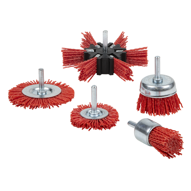 Sealey NFBS05 ⏐ Nylon Filament 5pc Brush Set