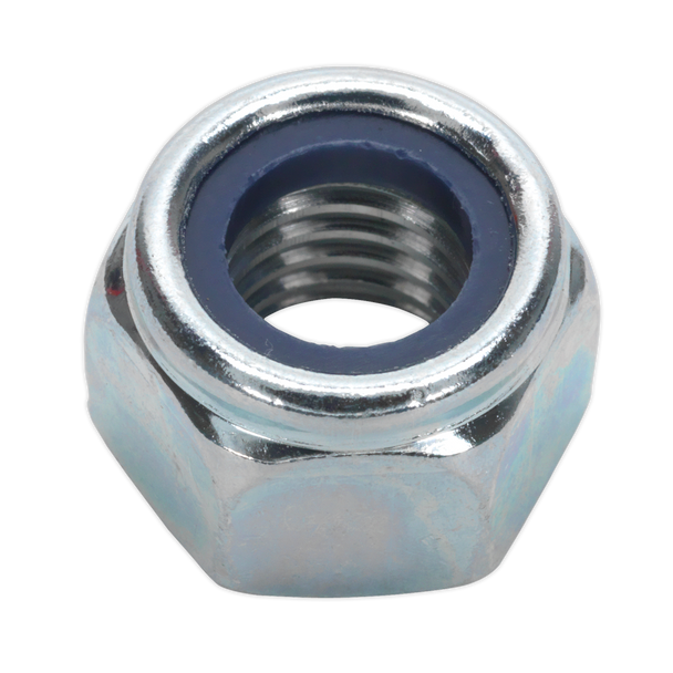 Sealey NLN12 ⏐ Zinc Plated Nylon Locknut M12, DIN 982 - Pack of 25