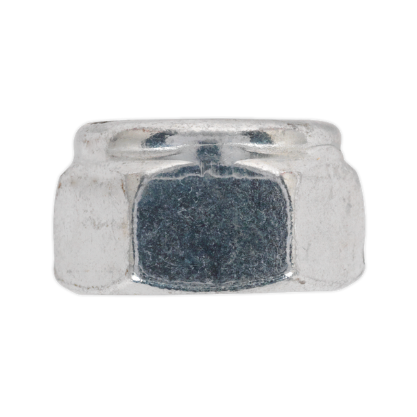 Sealey NLN10 ⏐ Zinc Plated Nylon Locknut M10, DIN 982 - Pack of 100