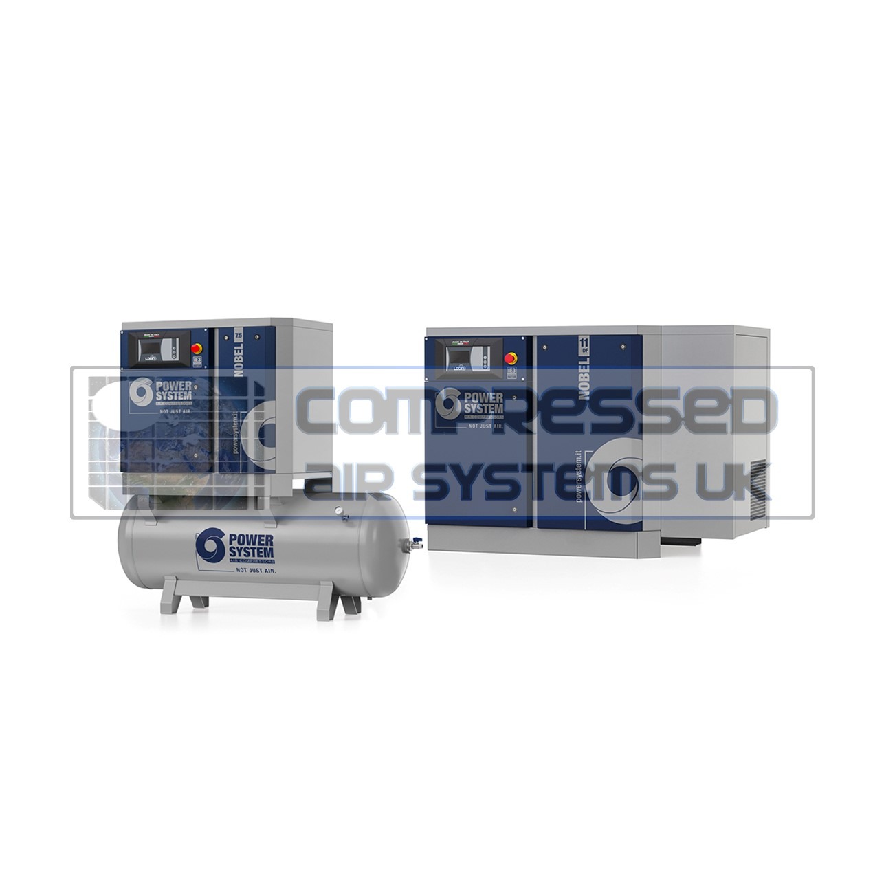 NOBEL Fixed Speed Series (Range from 5.5kW - 90kW) - From 25 CFM to 562 CFM Available thumbnail
