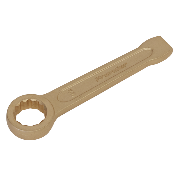 Sealey NS028 ⏐ Premier Non-Sparking Ring End Slogging Spanner 22mm