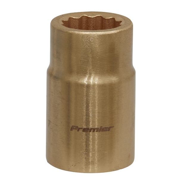 Sealey NS048 ⏐ Premier Non-Sparking Socket 1/2"Sq Drive 15mm