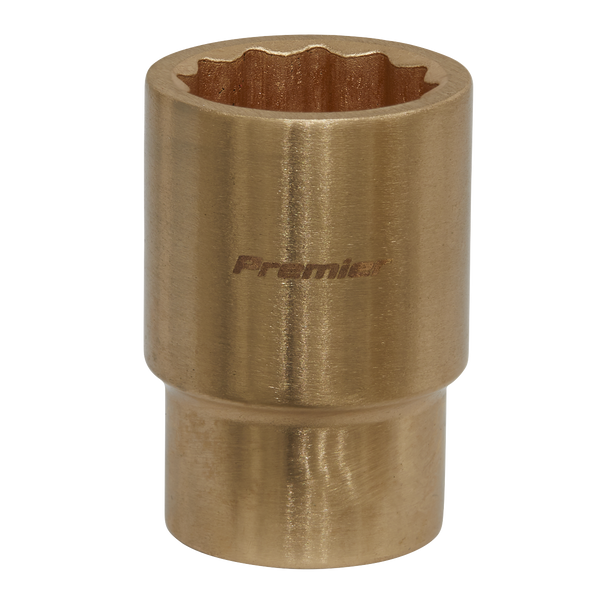 Sealey NS054 ⏐ Premier Non-Sparking Socket 1/2"Sq Drive 21mm