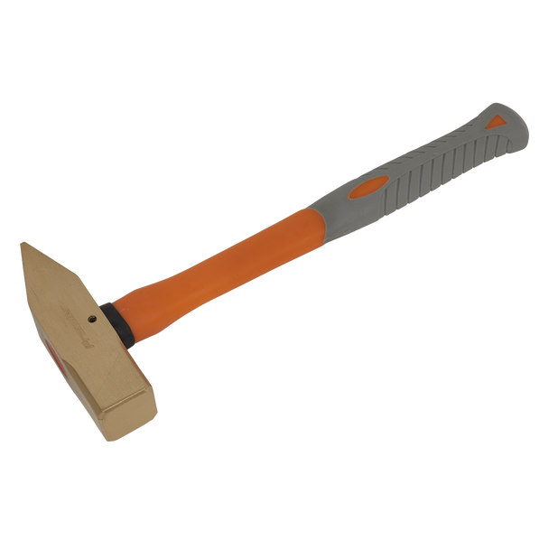 Sealey NS079 ⏐ Premier Non-Sparking Cross Pein Engineer's Hammer 2.2lb