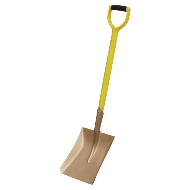 Sealey NS106 ⏐ Premier Non-Sparking Square Shovel 240 x 418 x 990mm