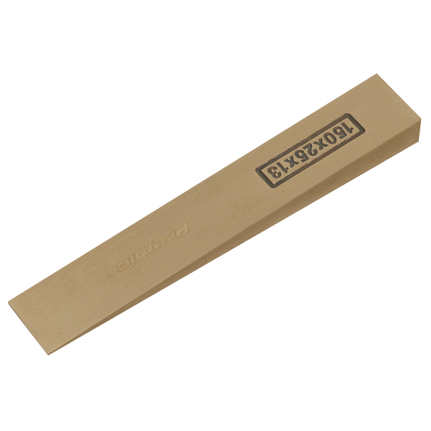 Sealey NS120 ⏐ Premier Non-Sparking Wedge 150 x 25 x 13mm