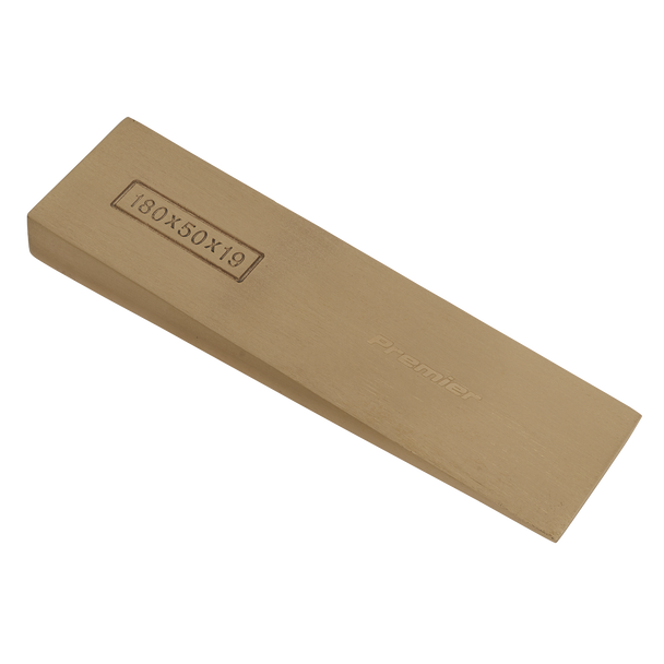 Sealey NS121 ⏐ Premier Non-Sparking Wedge 180 x 50 x 19mm