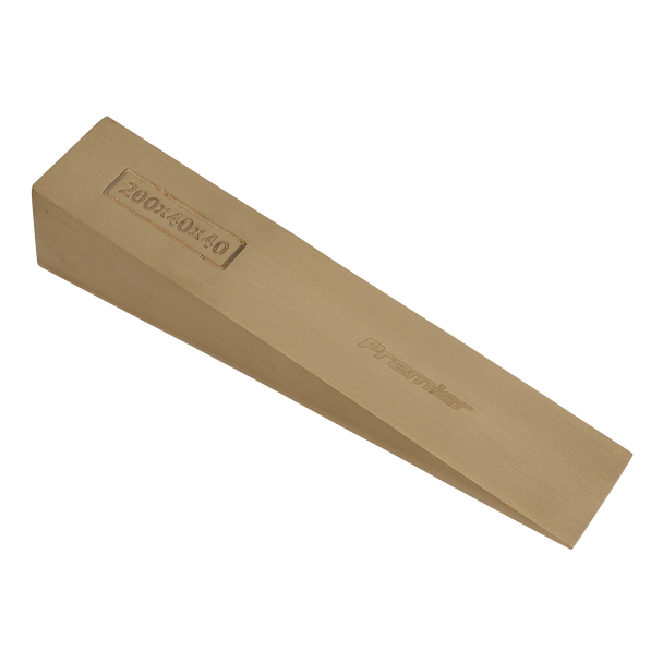 Sealey NS122 ⏐ Premier Non-Sparking Wedge 200 x 40 x 40mm