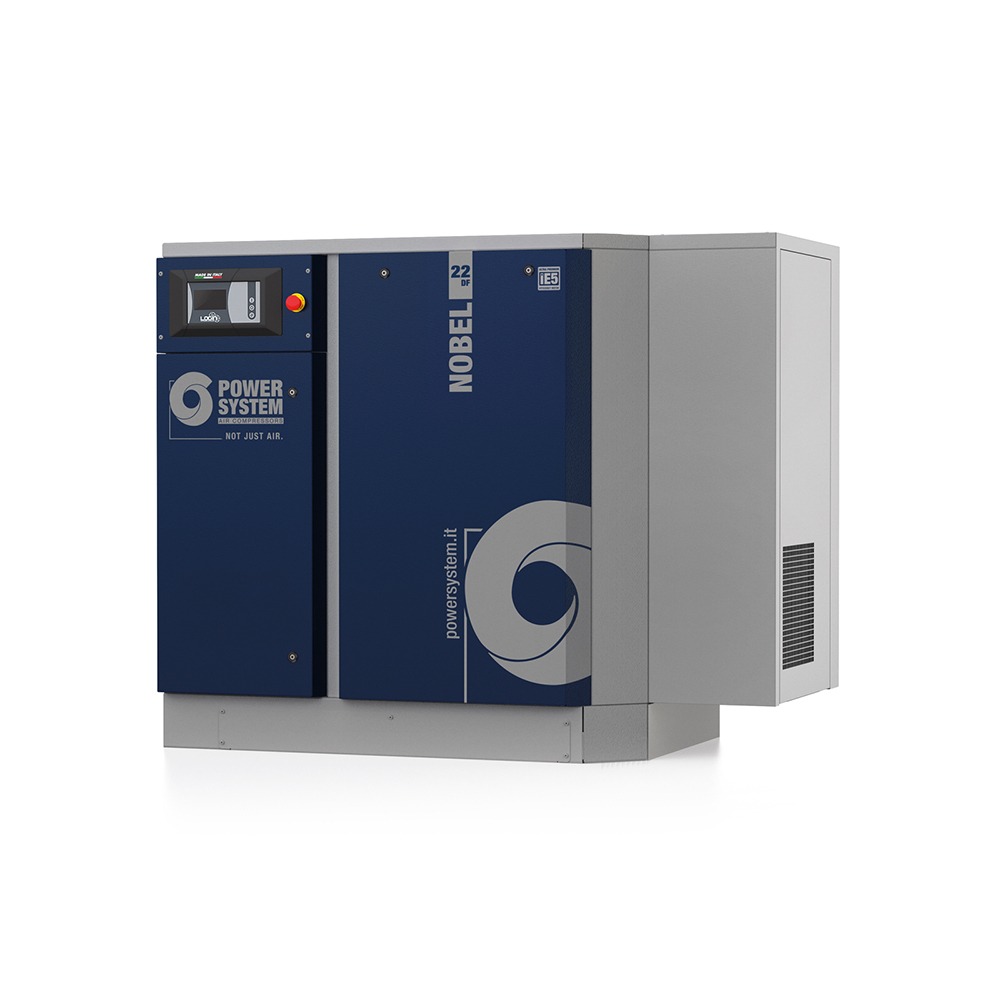 Power Systems NOBEL 2213 DF (LGN) | 92 CFM 13 Bar Floor Mounted Air Compressor with Dryer & Filters