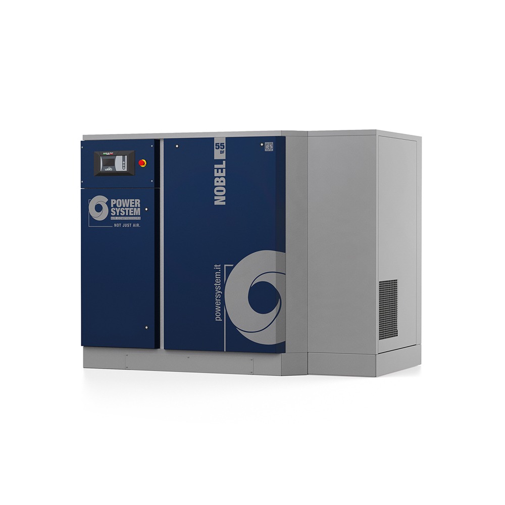 Power Systems NOBEL 5513 DF (LGN) | 230 CFM 13 Bar Floor Mounted Air Compressor with Dryer & Filters