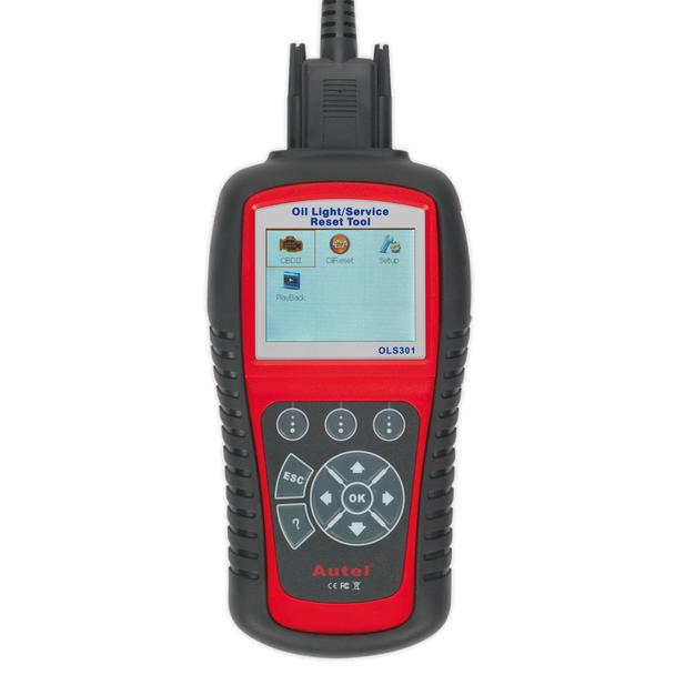 Sealey OLS301 ⏐ Autel EOBD Code Reader Oil & Service Reset Tool