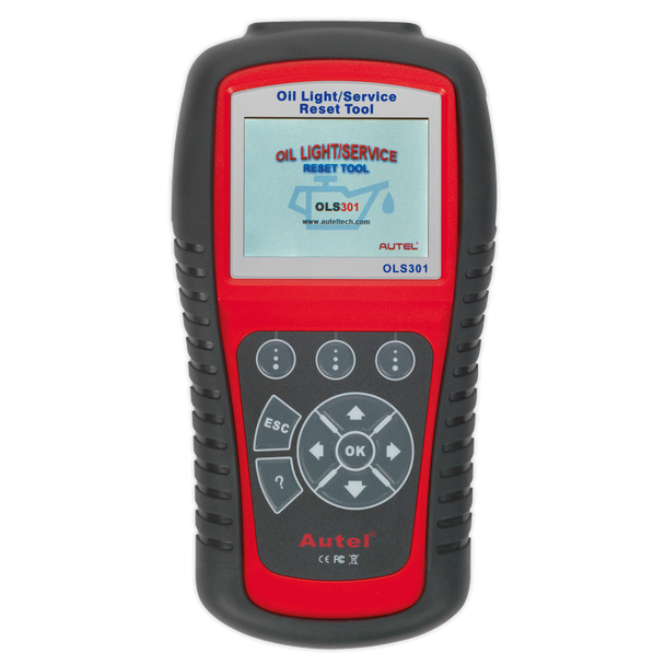 Sealey OLS301 ⏐ Autel EOBD Code Reader Oil & Service Reset Tool