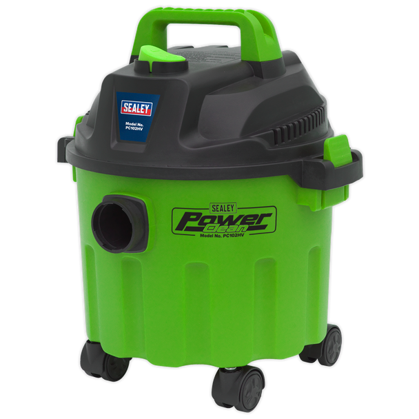 Sealey PC102HV ⏐ 10L Wet & Dry Vacuum Cleaner 1000W/230V - Green