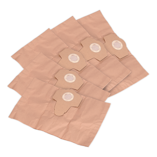 Sealey PC200PB5 ⏐ Dust Collection Bag for PC200 Series - Pack of 5