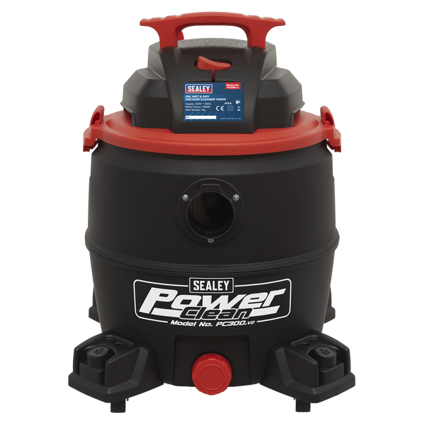 Sealey PC300 ⏐ 30L Vacuum Cleaner Wet & Dry 1100W/230V