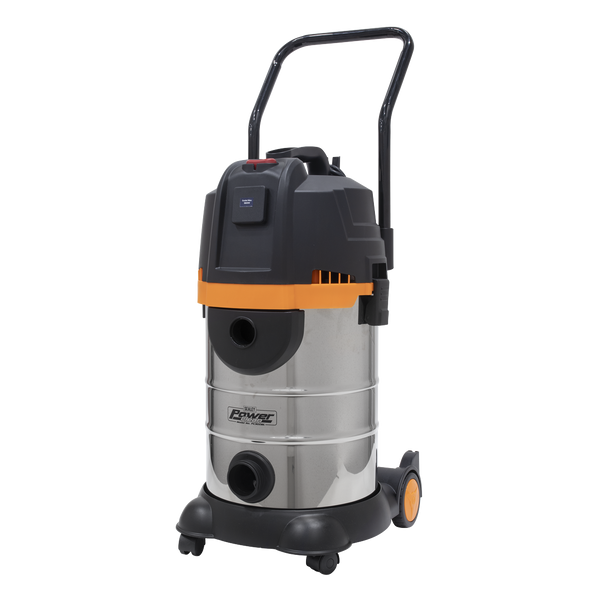 Sealey PC300BL ⏐ Vacuum Cleaner Cyclone Wet & Dry Double Stage 30L 1200W/230V