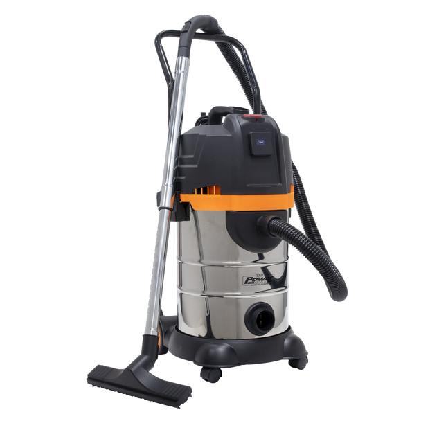 Sealey PC300BL ⏐ Vacuum Cleaner Cyclone Wet & Dry Double Stage 30L 1200W/230V
