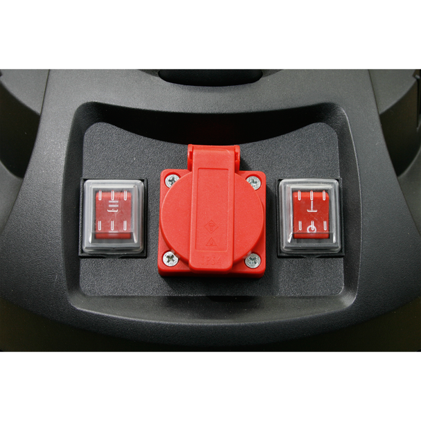 Sealey PC300SDAUTO ⏐ Industrial Vacuum Cleaner Stainless Steel Drum Auto Start 30L 1400W/230V