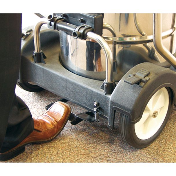 Sealey PC477 ⏐ Industrial Vacuum Cleaner Wet & Dry Stainless Steel Drum with Swivel Emptying 77L 2400W