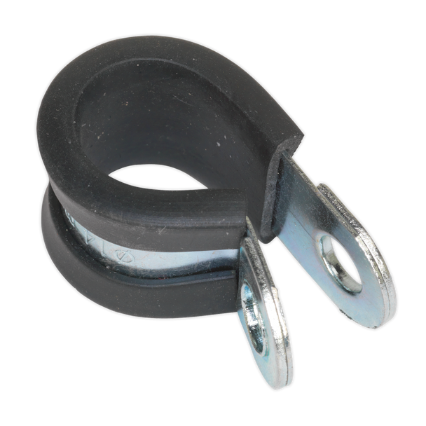 Sealey PCJ13 ⏐ Rubber Lined P-Clip 12/13mm - Pack of 25