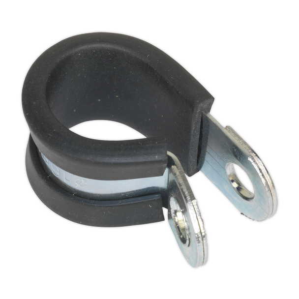 Sealey PCJ16 ⏐ Rubber Lined P-Clip 16mm - Pack of 25
