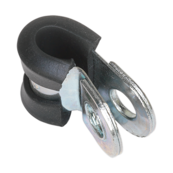 Sealey PCJ5 ⏐ Rubber Lined P-Clip 5mm - Pack of 25
