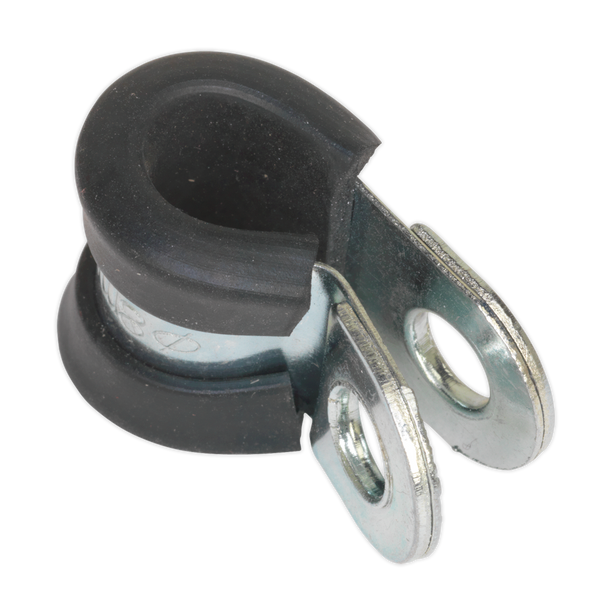 Sealey PCJ8 ⏐ Rubber Lined P-Clip 8mm - Pack of 25