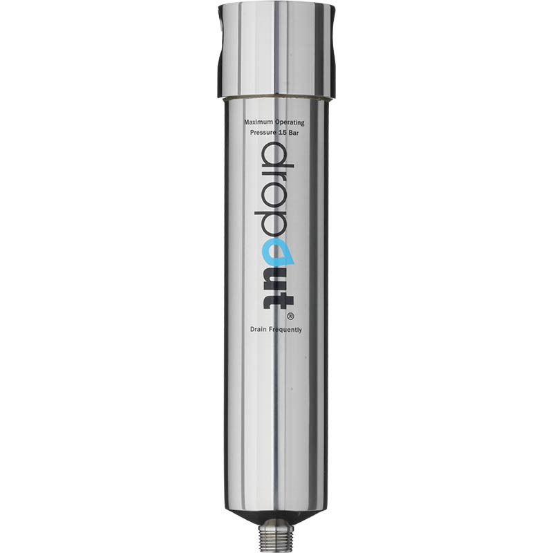 PCL PDO900S | Dropout Water Separator Stainless Steel, 1,350 l/min, 3/4 Ports