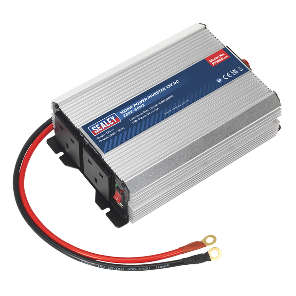 Sealey PI1000 ⏐ Modified Sine Wave Power Inverter 1000W 12V