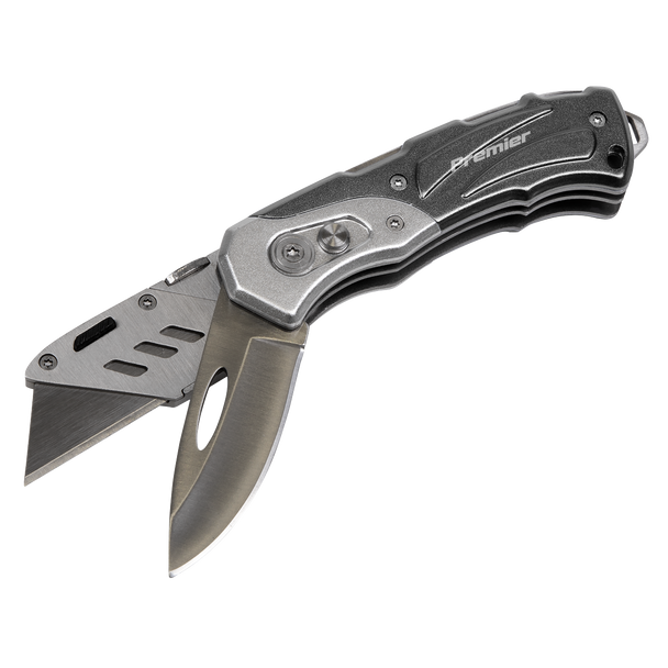 Sealey PK37 ⏐ Premier Locking Pocket Knife Twin-Blade