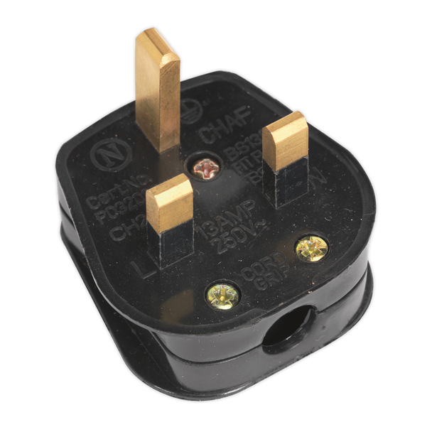 Sealey PL13/320S ⏐ 13A Plug - Black