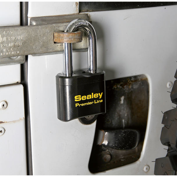 Sealey PL603L ⏐ Premier™ Steel Body Combination Padlock Long Shackle 62mm