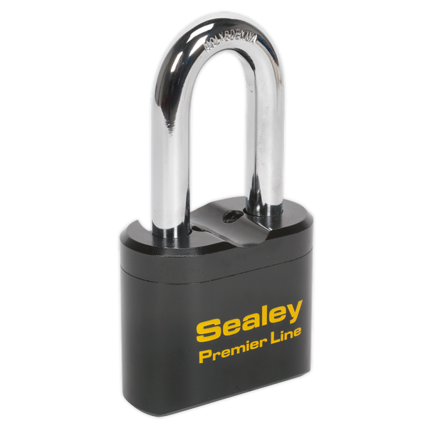 Sealey PL603L ⏐ Premier™ Steel Body Combination Padlock Long Shackle 62mm