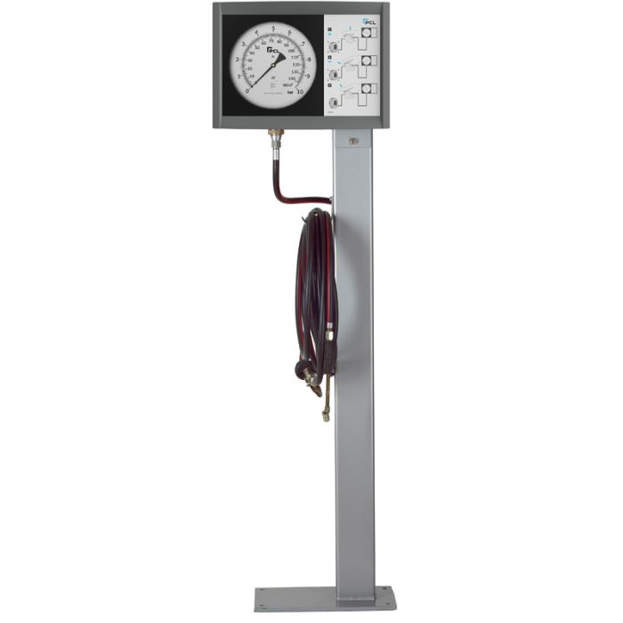 PCL PM1H01 | Post Meter 0-140 psi & 0-10 bar 7.6m Co-Axial Hose & THO Connector