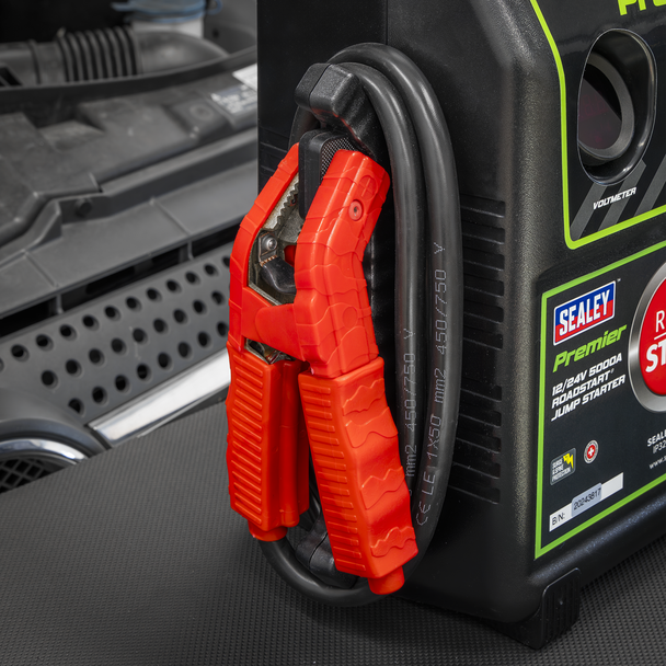 Sealey PRS5000 ⏐ 12/24V Premier RoadStart® Jump Starter 5000A