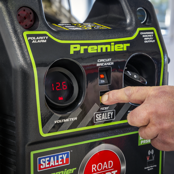 Sealey PRS5000 ⏐ 12/24V Premier RoadStart® Jump Starter 5000A