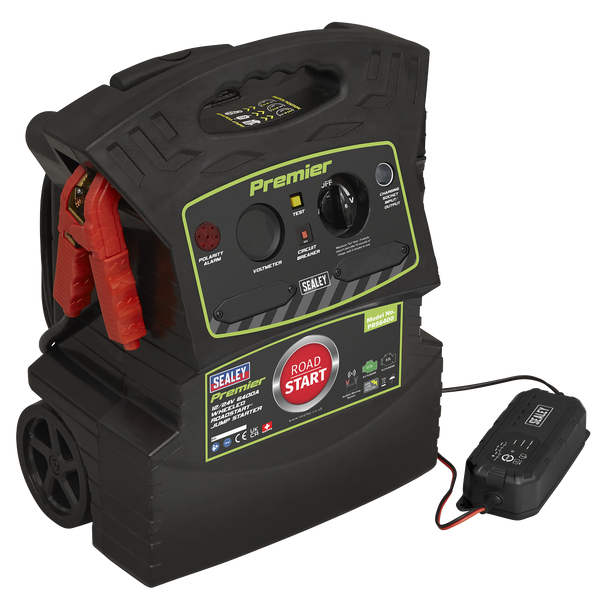 Sealey PRS6400 ⏐ 12/24V Premier RoadStart® Jump Starter 6400A