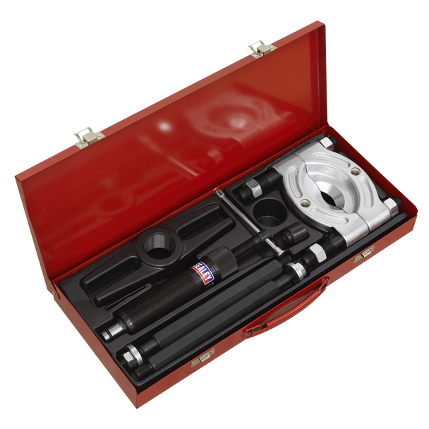 Sealey PS980 ⏐ Hydraulic Bearing Separator/Puller Set 8pc