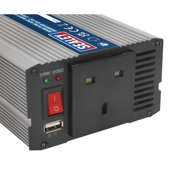 Sealey PSI300 ⏐ Pure Sine Wave Power Inverter 300W 12V