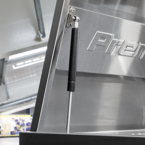 Sealey PTB104008SS ⏐ Premier™ Heavy-Duty Extra-Wide Topchest 8 Drawer 1055mm - Stainless Steel