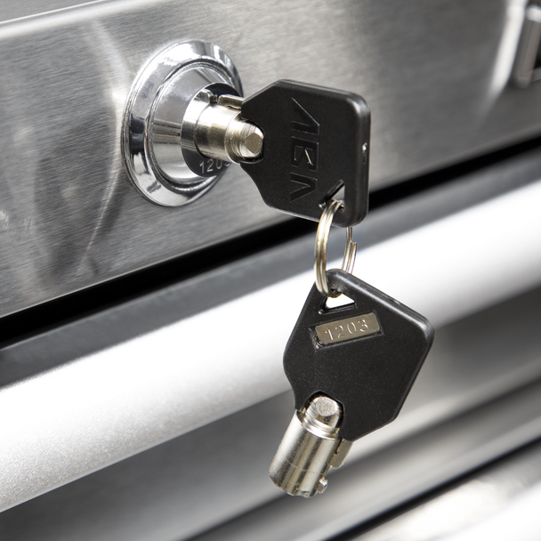 Sealey PTB104008SS ⏐ Premier™ Heavy-Duty Extra-Wide Topchest 8 Drawer 1055mm - Stainless Steel