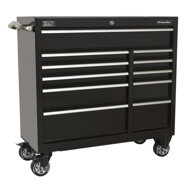 Sealey PTB105511 ⏐ Premier™ Heavy-Duty Extra-Wide Rollcab 11 Drawer 1055mm - Black