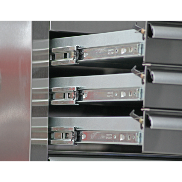 Sealey PTB66004SS ⏐ Premier™ Heavy-Duty Topchest 4 Drawer 675mm - Stainless Steel