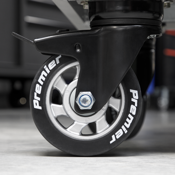 Sealey PTB67506SS ⏐ Premier™ Heavy-Duty Rollcab 6 Drawer 675mm - Stainless Steel