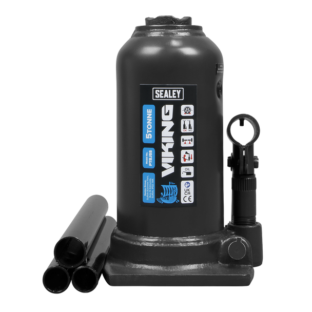 Sealey PTBJ5S ⏐ Viking Telescopic Bottle Jack 5 Tonne