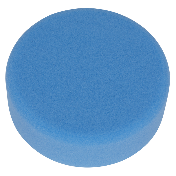 Sealey PTC/CH/5/8-B ⏐ 150 x 50mm Buffing & Polishing Foam Head 5/8"UNC - Blue/Medium