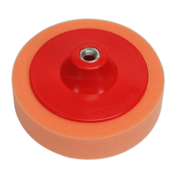Sealey PTC150CHM ⏐ 150 x 50mm Buffing & Polishing Foam Head M14 x 2mm - Medium