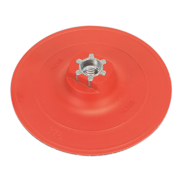 Sealey PTCBPV3 ⏐ 120mm Hook-and-Loop Backing Pad M14 x 2mm