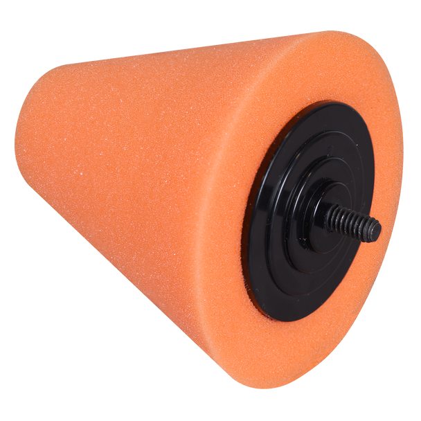 Sealey PTCCHC85O ⏐ Buffing & Polishing Foam Cone - Orange/Firm