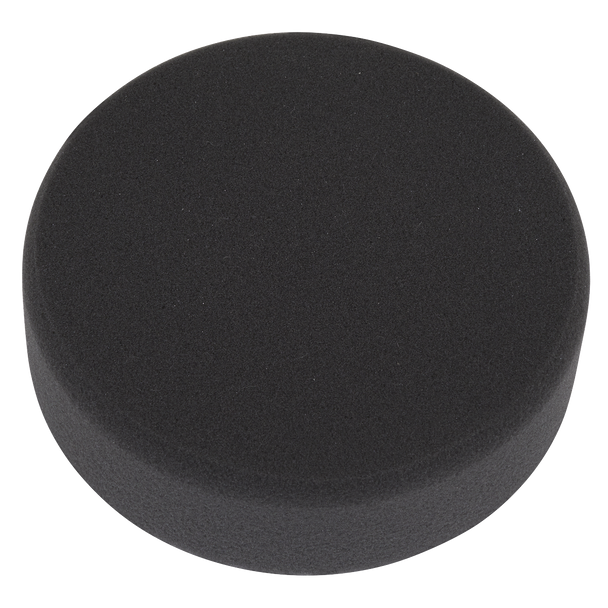 Sealey PTCCHV150P ⏐ Hook-and-Loop Buffing & Polishing Foam Head 150 x 50mm - Black/Soft